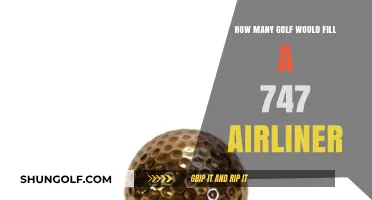 Calculating How Many Golf Balls Could Fit Inside a 747 Airliner