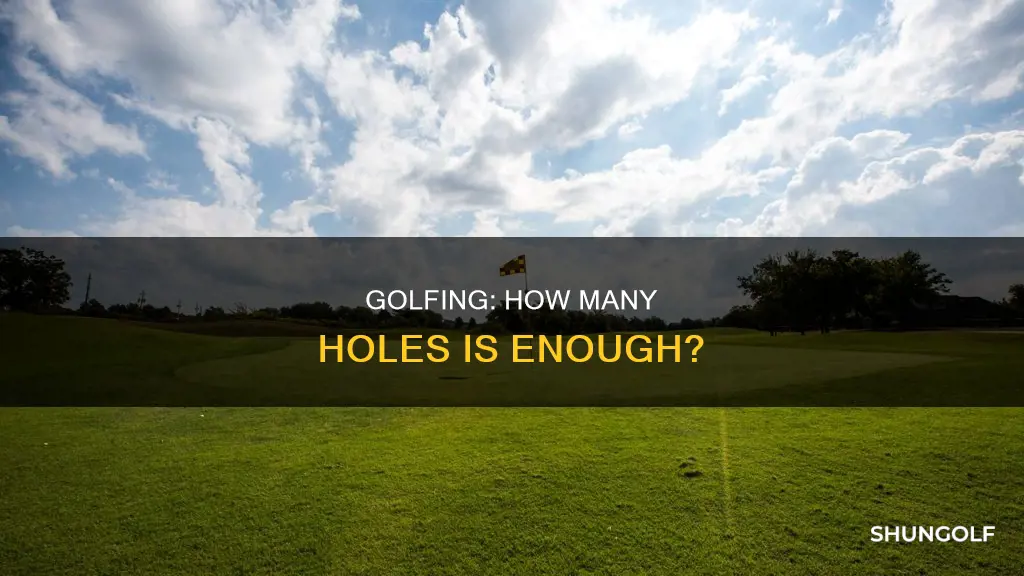 how many golf