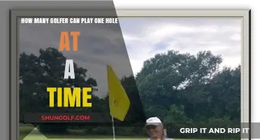 Maximizing Efficiency: How Many Golfers Can Play One Hole Simultaneously?