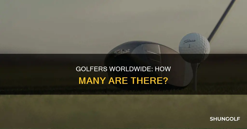 how many golfer in the world
