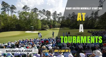 Teeing Off: The Typical Tournament Field Size in Golf