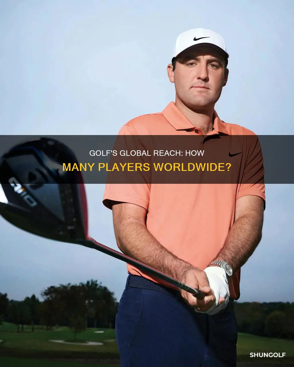 how many golfers worldwide