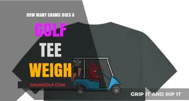 Golf Tee Weight: Uncovering the Grams Behind This Tiny Essential