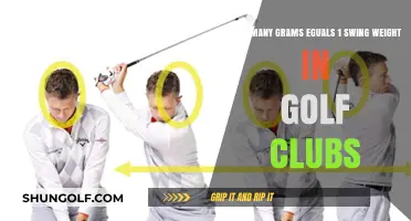 Understanding Golf Club Swing Weight: Grams to Swing Weight Conversion