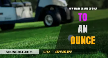 Golf Ball Weight Conversion: Grams to Ounces Explained Simply