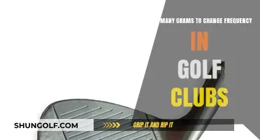 Adjusting Golf Club Frequencies: Understanding Gram Changes for Optimal Performance