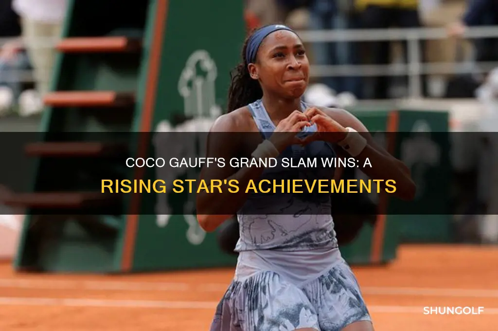 how many grand slams has coco golf won