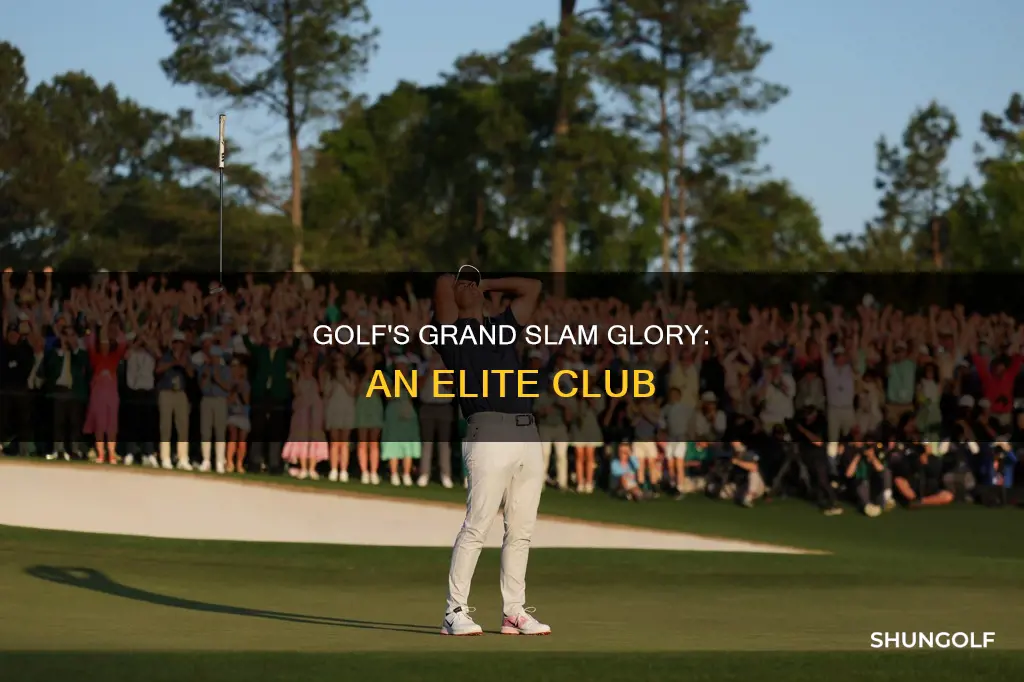 how many grand slams in golf