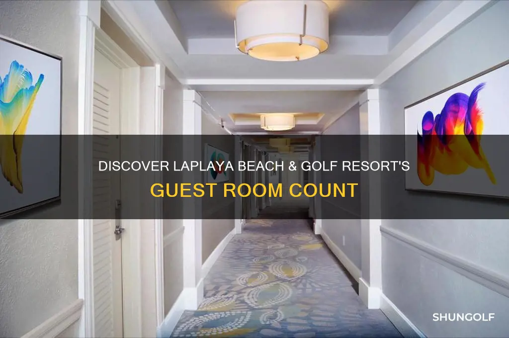 how many guest rooms at laplaya beach & golf resort