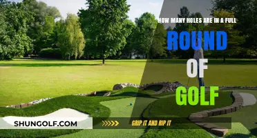 Exploring the Total Number of Holes in a Complete Golf Round