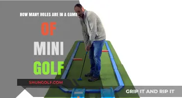 Exploring the Surprising Number of Holes in Mini Golf Courses