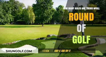 Exploring the Number of Holes in a Full Round of Golf