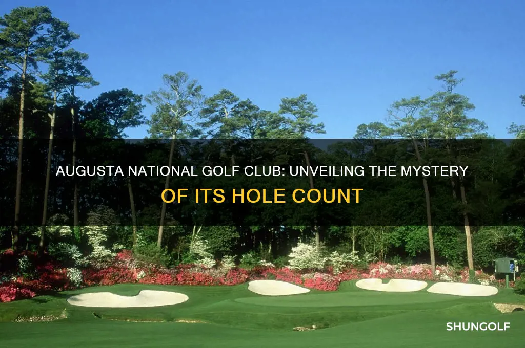 how many holes at augusta national golf club