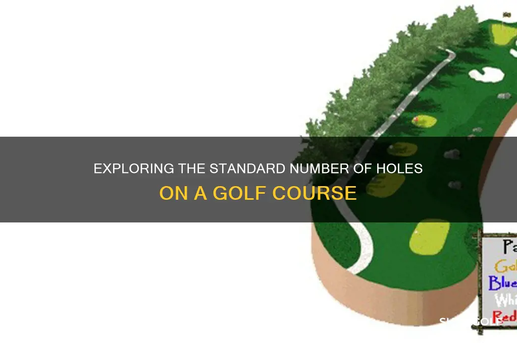 how many holes in a golf course