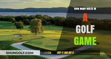 Exploring the Number of Holes in a Standard Golf Game