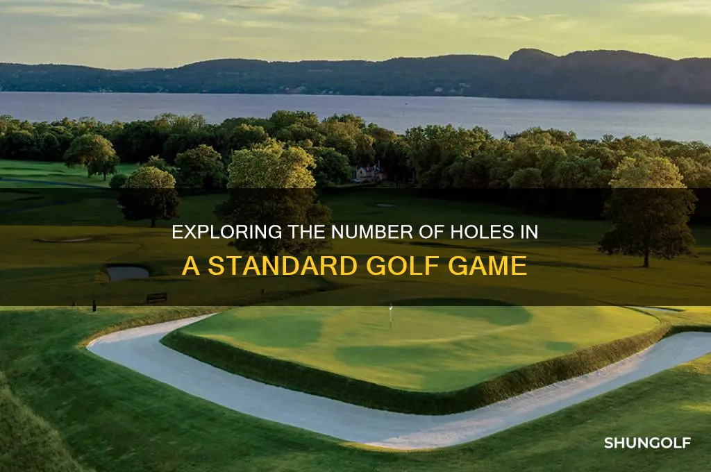 how many holes in a golf game
