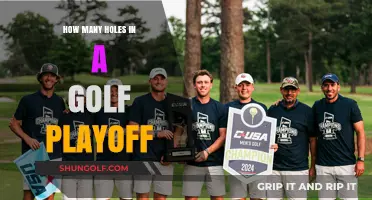Understanding the Hole Count in Golf Playoff Formats