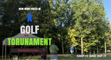 Understanding the Number of Holes Played in a Golf Tournament