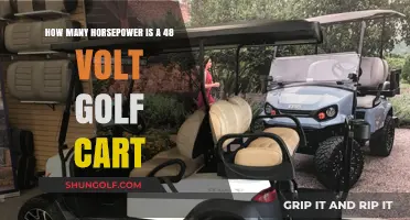 Unveiling the Power: Horsepower of a 48 Volt Golf Cart Explained