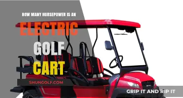 Electric Golf Cart Horsepower: Understanding Power and Performance