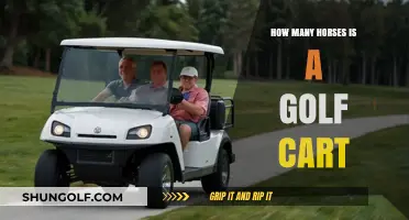 Golf Cart Power Explained: Comparing Horsepower to Actual Horses