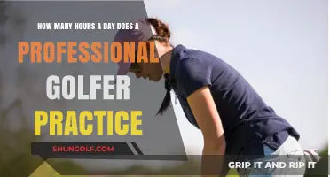 Daily Practice Routine of Professional Golfers: Hours and Habits