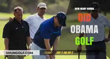 Obama's Golf Obsession: Hours on the Green