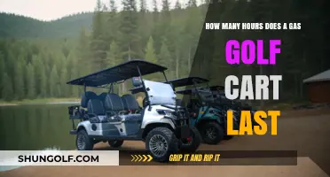 Gas Golf Cart Lifespan: Understanding Hours of Operation and Maintenance
