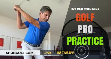Unveiling the Practice Secrets of Golf Pros: Hours Behind Mastery