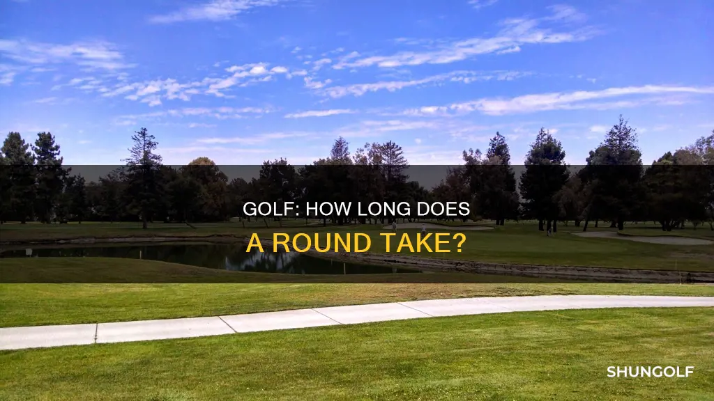 how many hours is golf