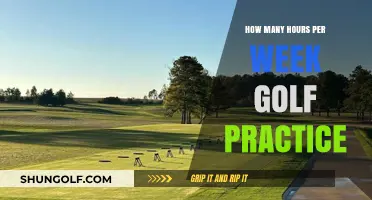 Mastering Your Golf Game: Weekly Practice Hours for Optimal Improvement