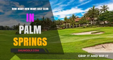 Exploring Palm Springs: How Many Golf Clubs Are There?