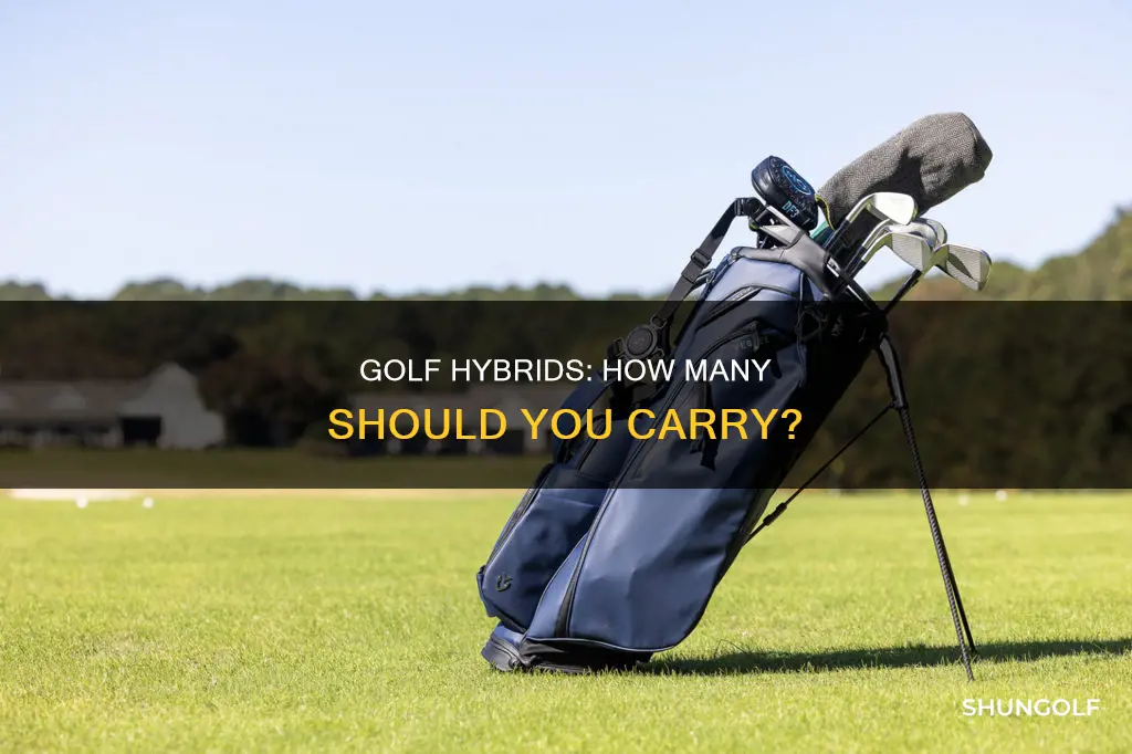 how many hybrids to carry golf