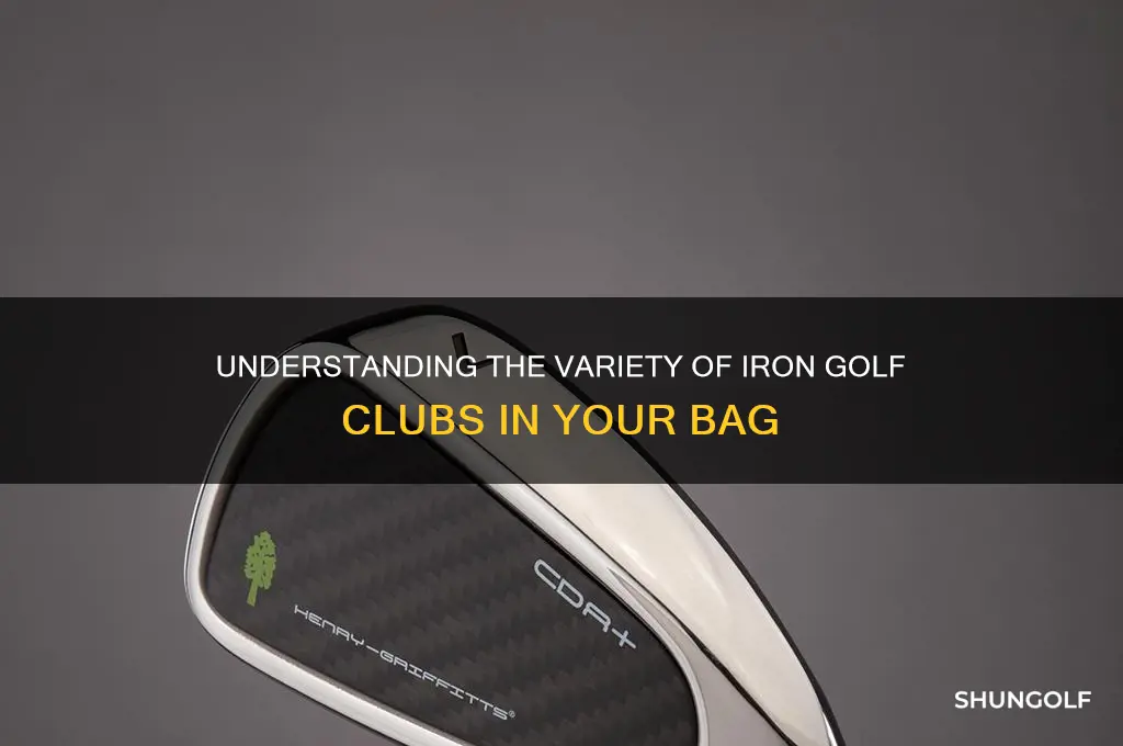 how many iron golf clubs are there