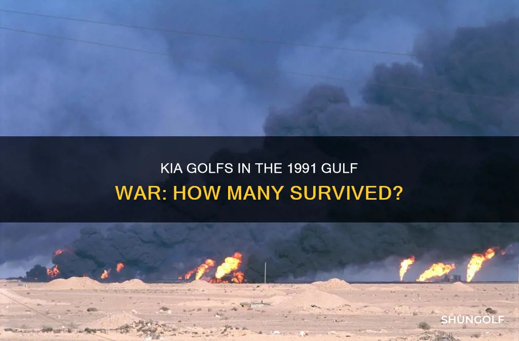 how many kia golf war 1991