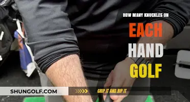 Golfers' Guide: Counting Knuckles on Each Hand for Better Grip