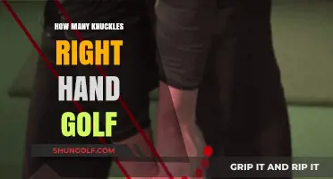 Golf Grip: Right Hand Knuckles
