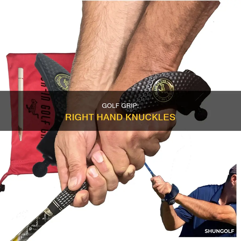 how many knuckles right hand golf
