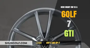 Golf 7 GTI Power: Unveiling Its Kilowatt Output and Performance