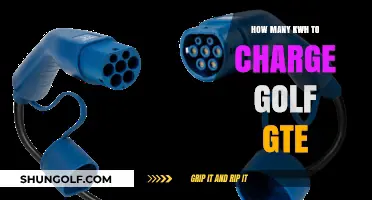 Charging Your Golf GTE: Understanding kWh Consumption and Costs