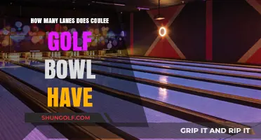 Coulee Golf Bowl: Discover the Number of Lanes Available