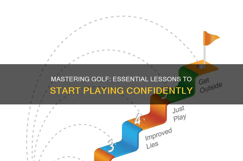 how many lessons to learn to play golf