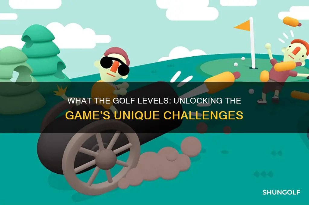 how many levels in what the golf