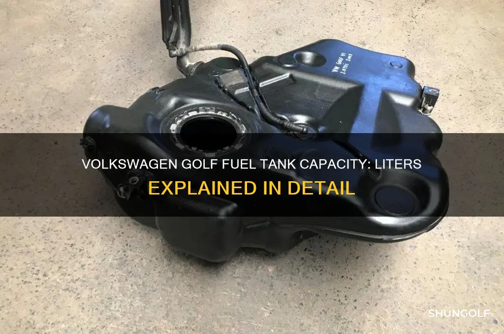 how many liters in a volkswagen golf