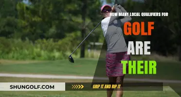 Understanding the Number of Local Golf Qualifiers in Tournaments