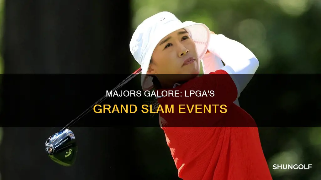 how many lpga golf majors