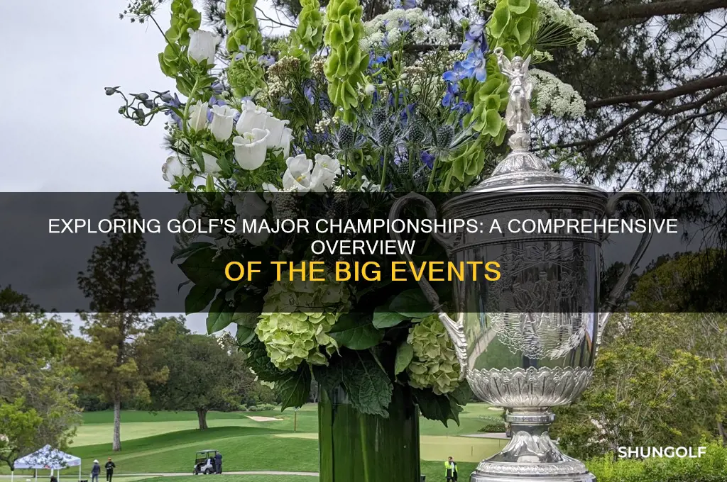 how many major championships are there in golf