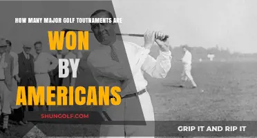 American Dominance: Major Golf Tournament Wins by U.S. Players