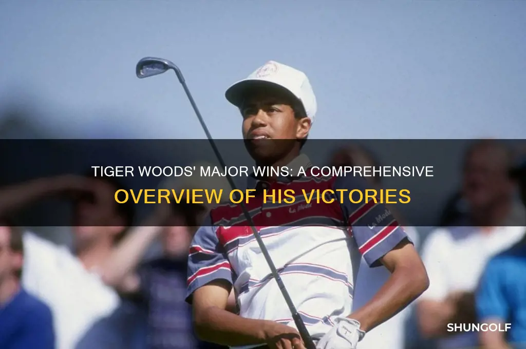 how many major wins does tiger woods have