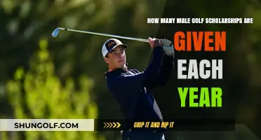 Annual Male Golf Scholarships: How Many Are Awarded?